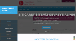 Desktop Screenshot of hacettepeecza.com